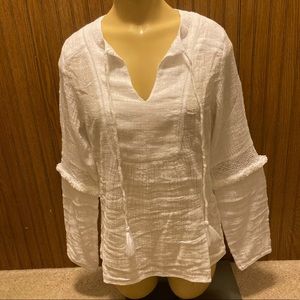 Boho Style, White Top